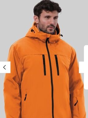 GEMYSE® MEN'S WATERPROOF SKI JACKET, HOODED, MULTI-POCKETS